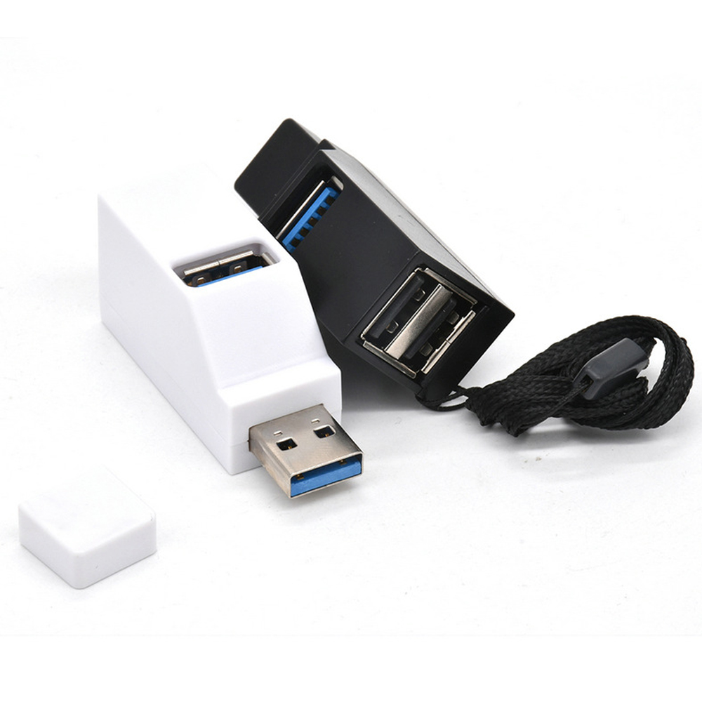 Bộ chia USB HUB 3 cổng USB 3.0 và USB2.0 độ cao cho máy tính, Laptop, PC, Tivi, Ô tô, xe hơi, thiết bị ngoại vi Dan House USB3.02.0