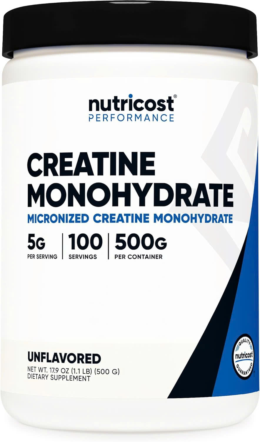 Nutricost Creatine Monohydrate (500G), Hỗ Trợ Tăng Sức Mạnh Cơ Bắp, Phục Hồi Năng Lượng