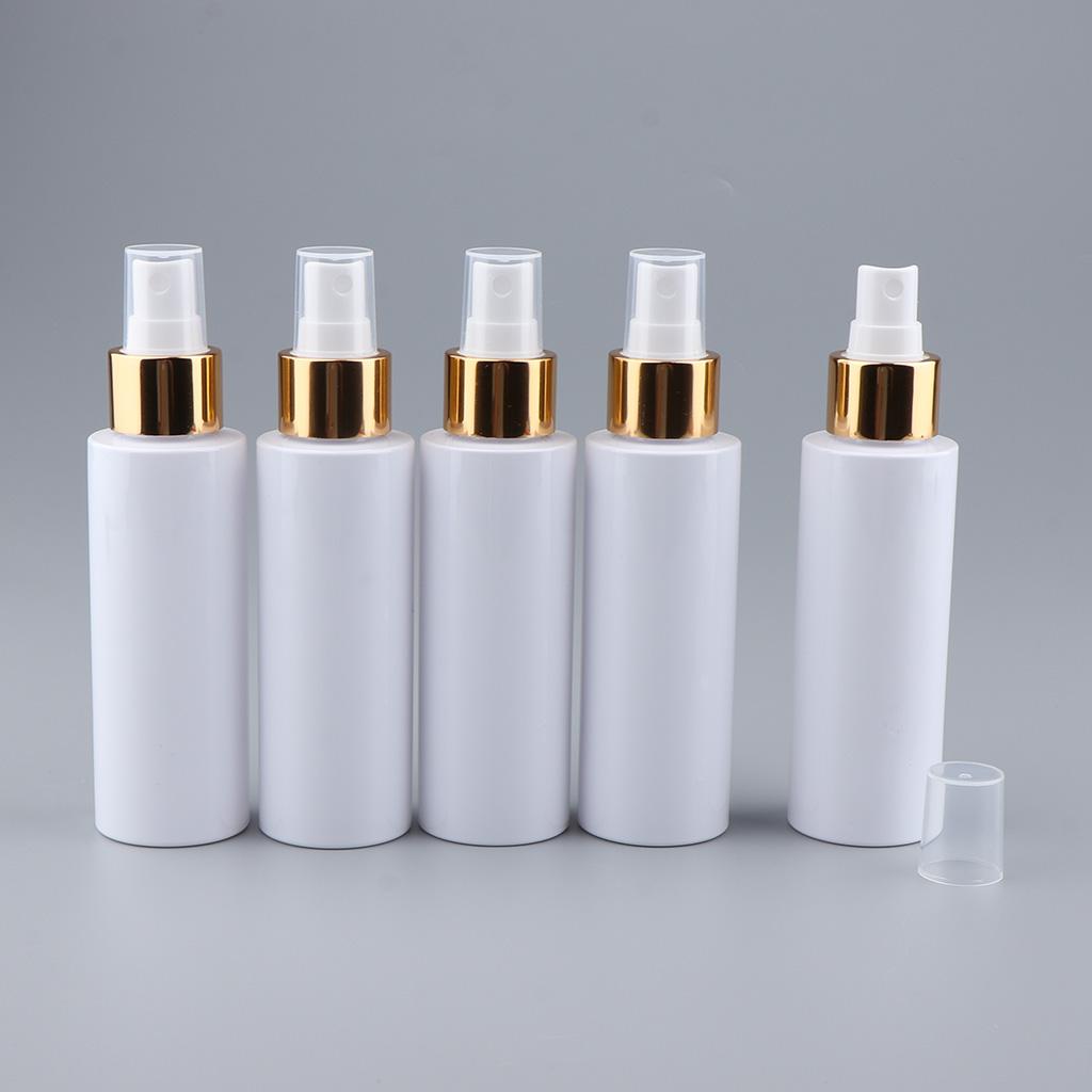 5x Refillable Empty Spray Bottle Liquid Makeup Toner Container for Travel