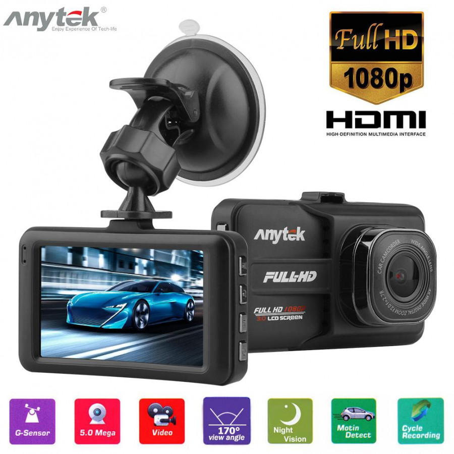 Camera Hành Trình Anytek A98 - Full HD - Hàng nhập khẩu