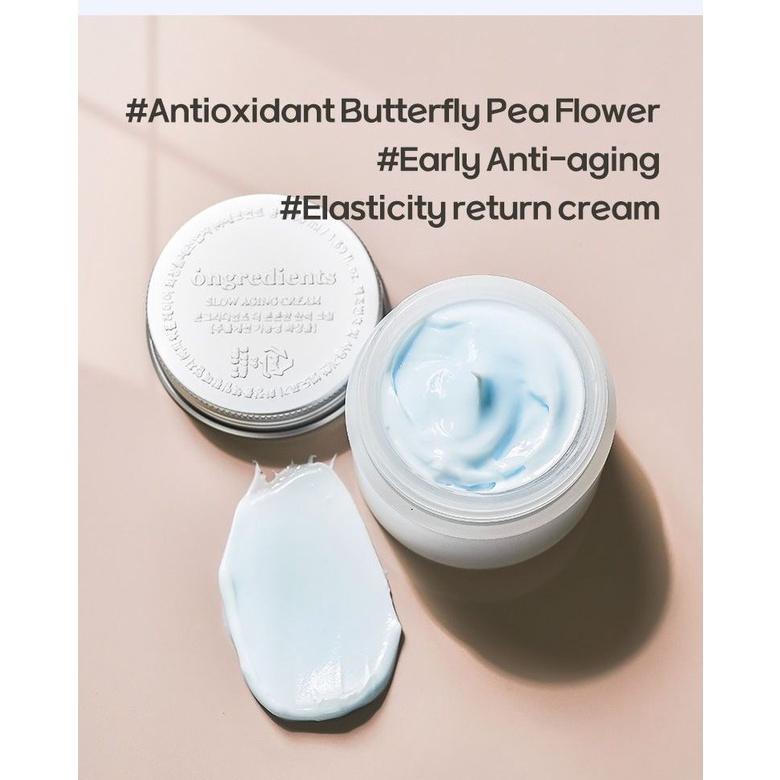 Kem Dưỡng Da Đàn Hồi và Săn Mịn ONGREDIENTS Slow Aging Cream 50ml