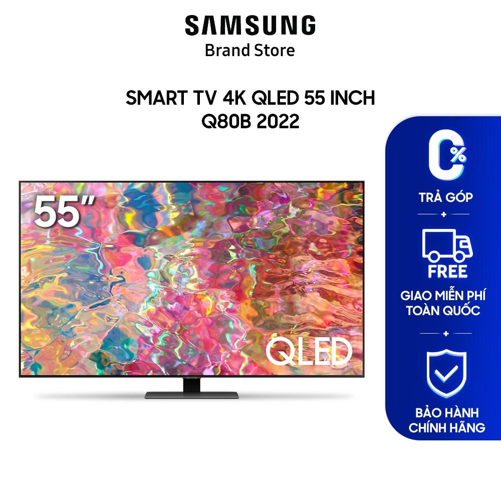 Smart TV Samsung 4K QLED 55 inch Q80B 2022- Hàng chính hãng