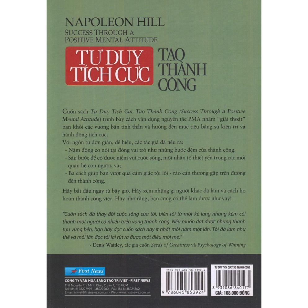 Tư Duy Tích Cực Tạo Thành Công