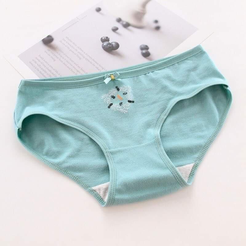 QUẦN COTTON HINH CHIẾC LÁ- 5 QUẦN 90K