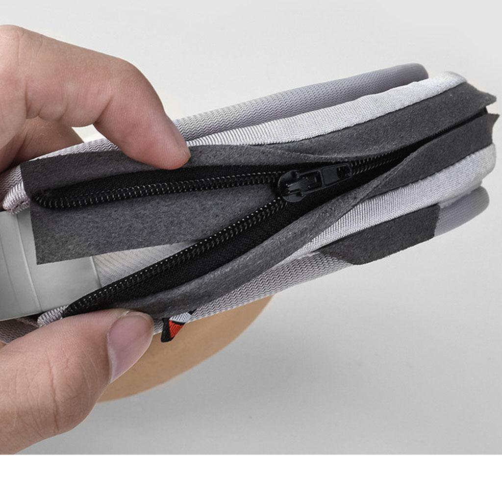 2xSoft Headset Headband Cover Headphone Head Band Protector gray