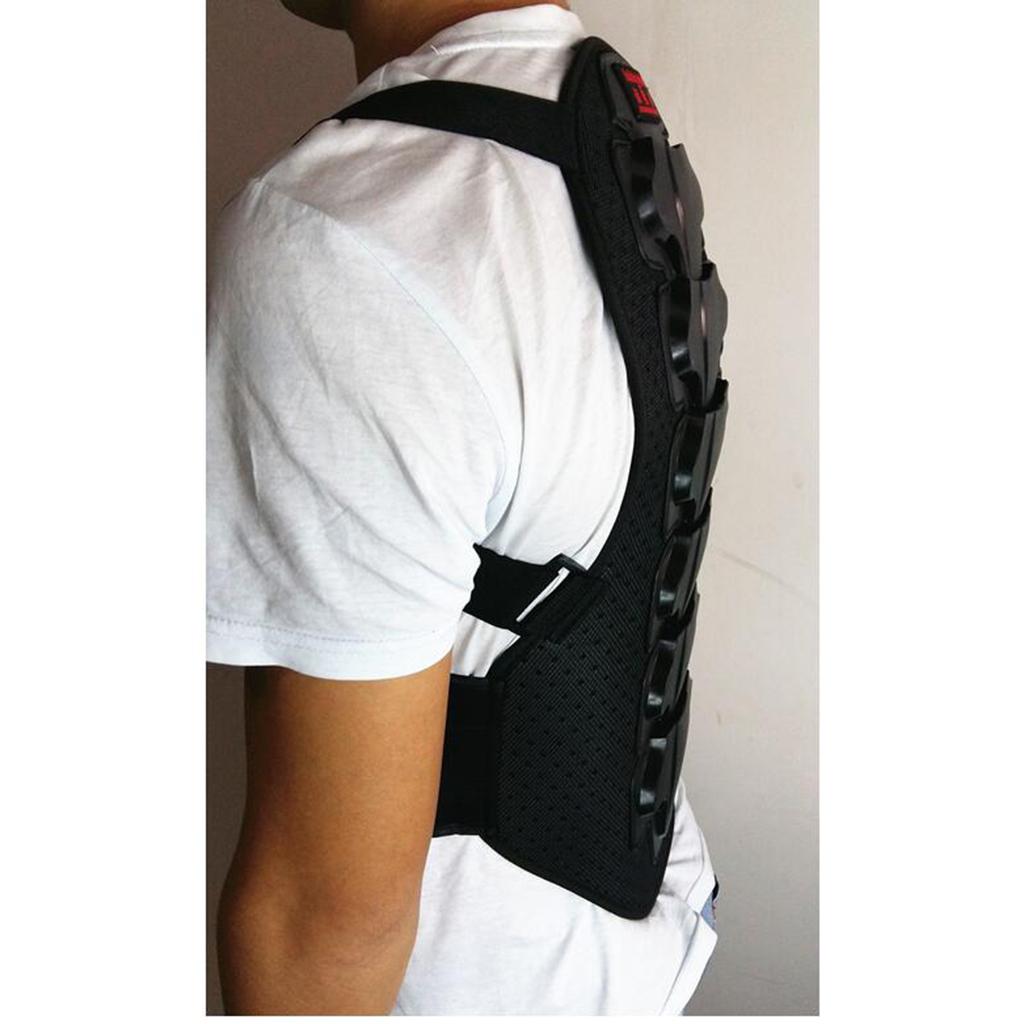 Cycling Skiing Riding Skateboarding Chest Back Spine Protector Vest Anti-fall Gear Motorcycle Jacket Motocross Body Guard Vest