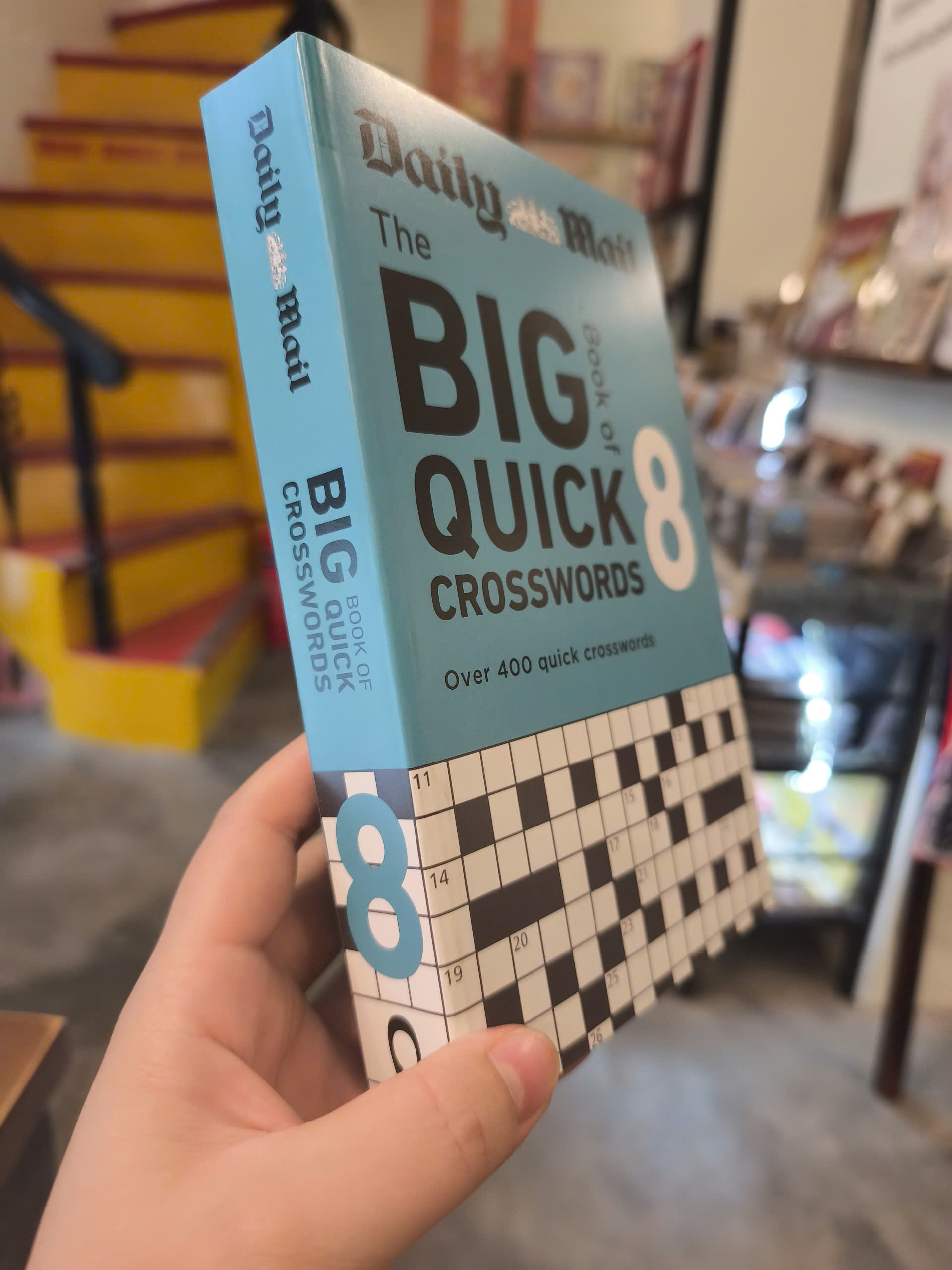 Sách - The Big Book of Quick Crosswords 8 | Games / Ngoại văn Nhập khẩu UK / Trò chơi ô chữ giải trí