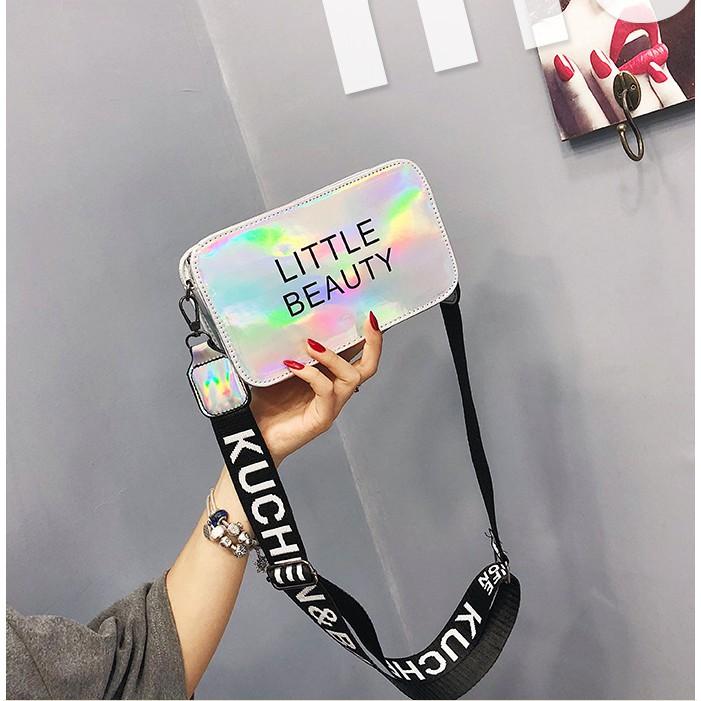 Túi đeo chéo nữ đa sắc màu dễ thương Hót 2019 - T65