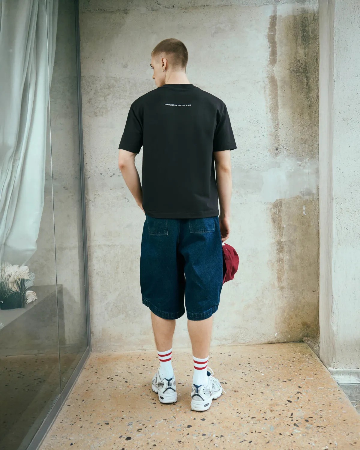 Áo thun tay ngắn nam hình in Form Boxy - ROUTINE 10F25TSS048