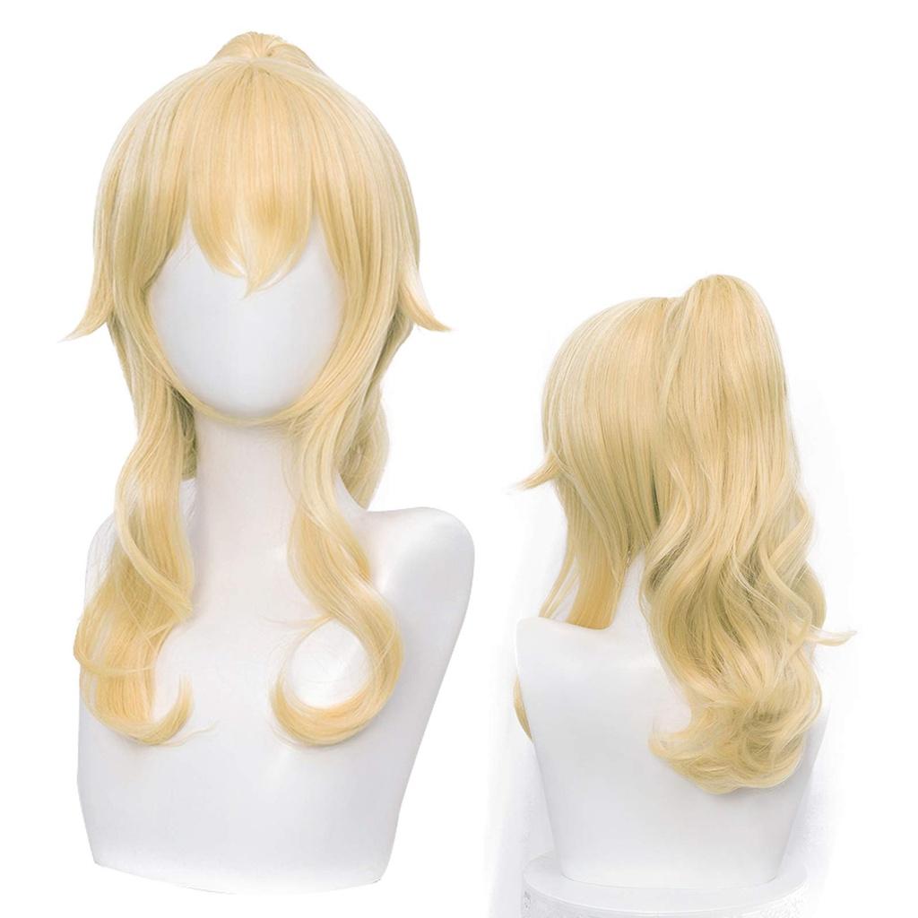 Wig/Tóc giả cosplay Jean - Genshin Impact màu vàng