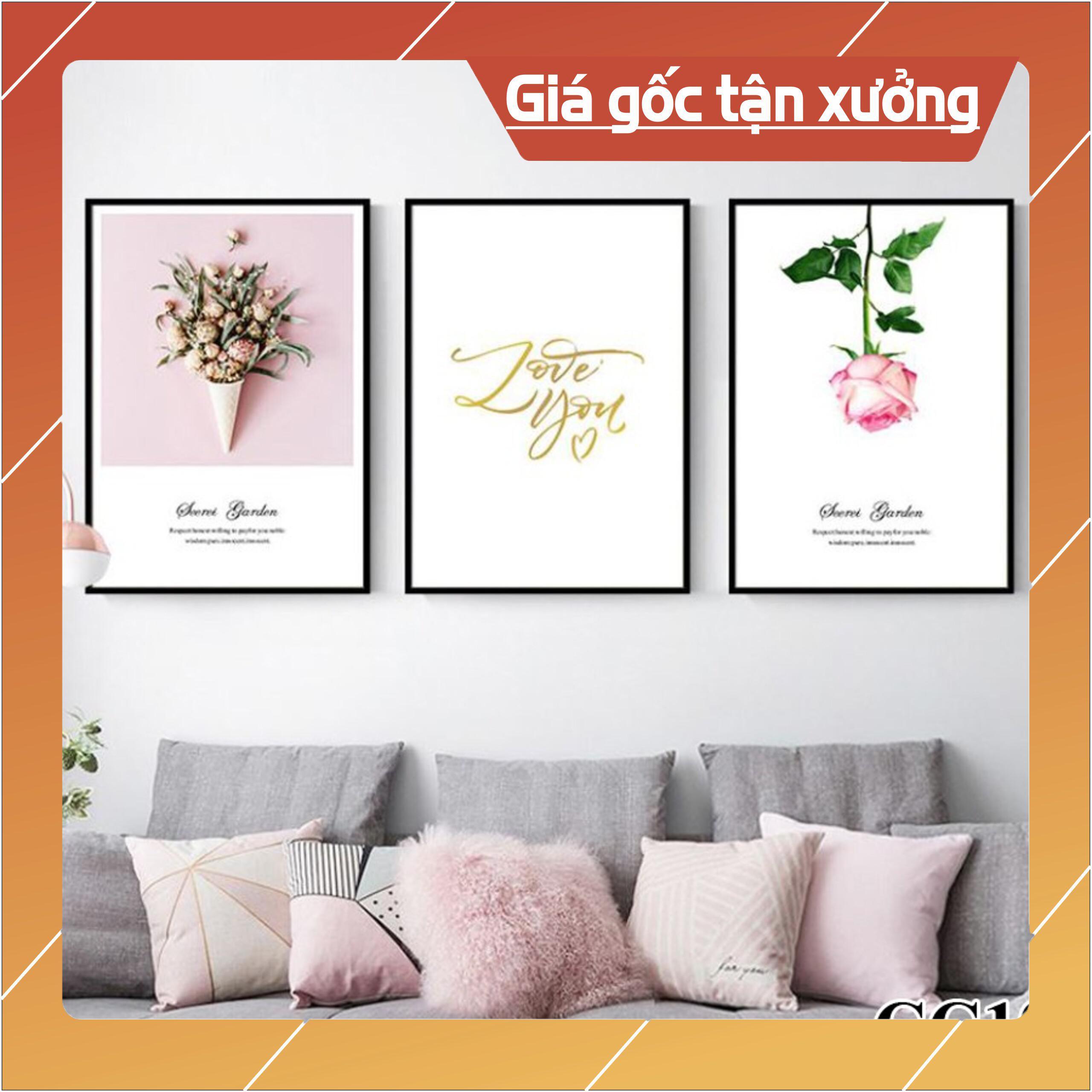 Bộ tranh treo tường phong thủy trang trí nội thất đẹp và giá gốc tại xưởng mới nhất thị trường ĐL 38