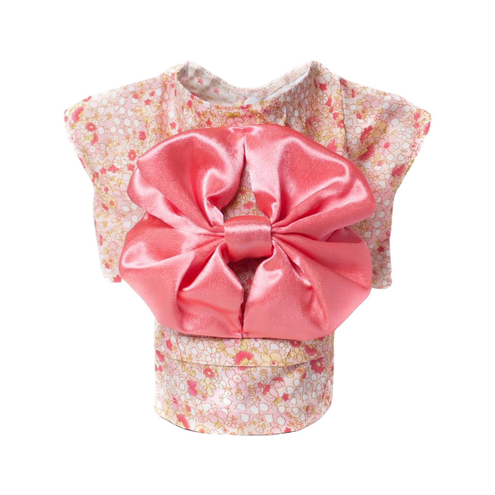 Cat Japanese Kimono Dress Up Costume Skirt Clothes for Small Dogs