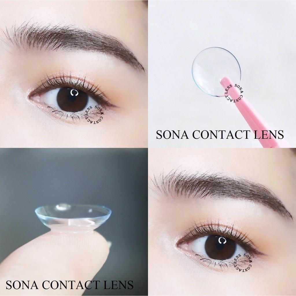 Lens cận trong suốt Hàn Quốc từ 1-8 độ