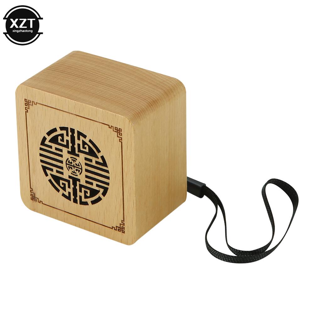 Loa tương thích Bluetooth bằng gỗ không dây di động phù hợp cho máy tính xách tay điện thoại ngoài trời máy tính xách tay màu máy tính để bàn: Thông tư 2
