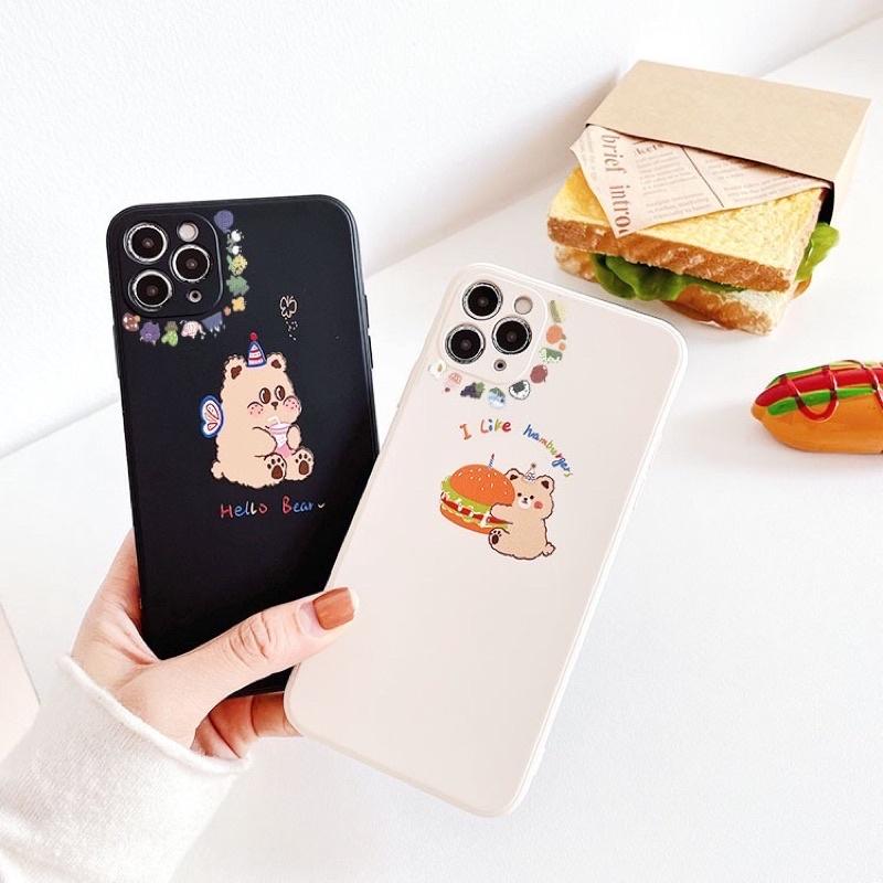 Ốp TPU Dẻo Viền Vuông In Hình Dành Cho 7P/8P/X/XS/XSMAX/11/11PROMAX/12/12PROMAX