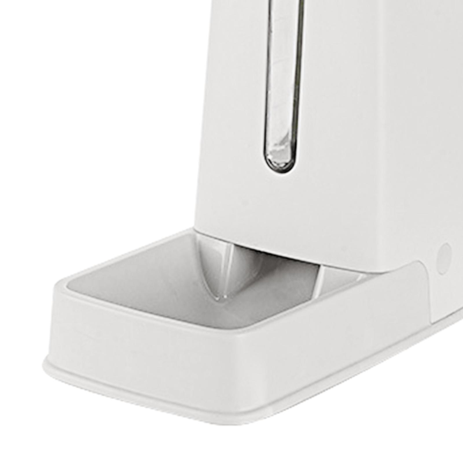 Pet Automatic Feeder Cat Dispenser Container for Cat Food Feeder White