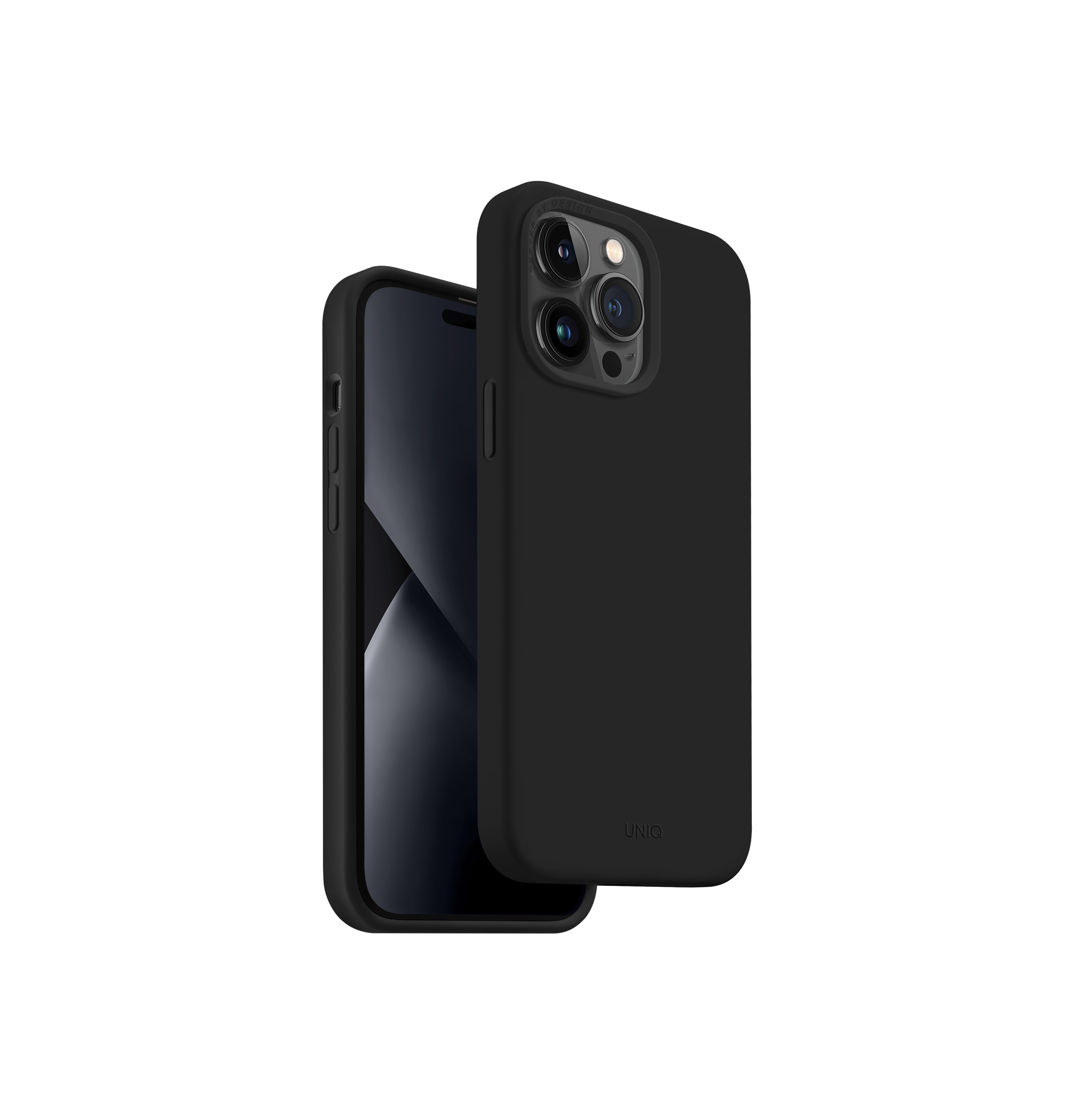 Ốp Lưng Silicone UNIQ Hybrid Lino Dành Cho iPhone 14 PRO MAX / 14 PRO - Hàng Chính Hãng