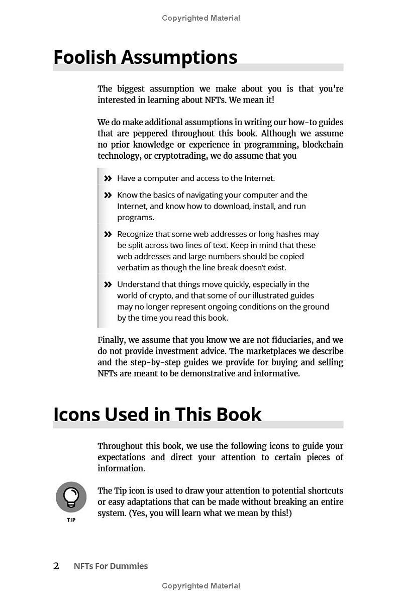 Sách ngoại văn: NFTs For Dummies