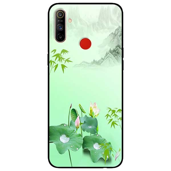 Ốp lưng dành cho Realme C3 mẫu Tranh Sen