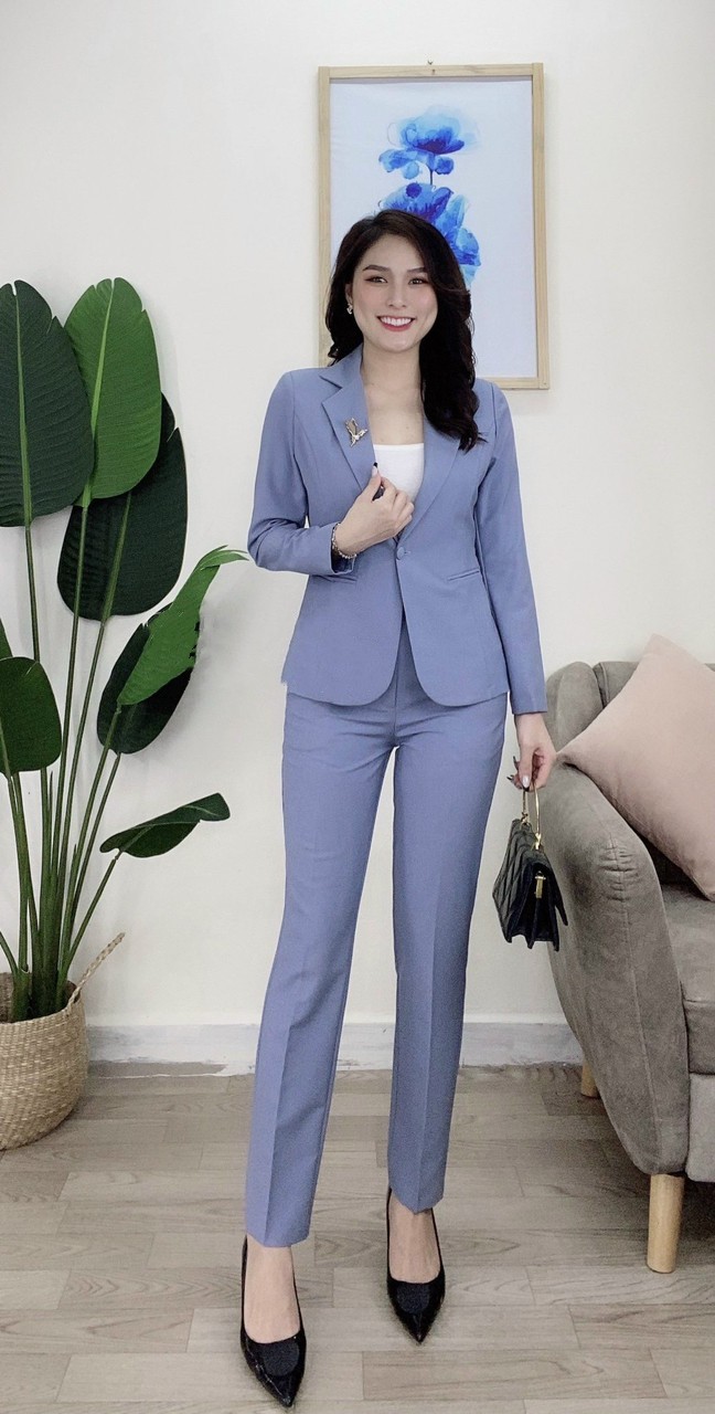 Vest Nguyên bộ quần dài nữ