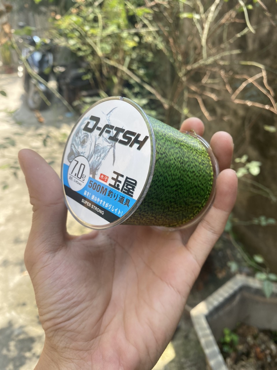 Dây Cước Câu Cá Tàng Hình D- Fish 500m  Cước Siêu Bền, Siêu Xịn - Tuấn Phi Fishing