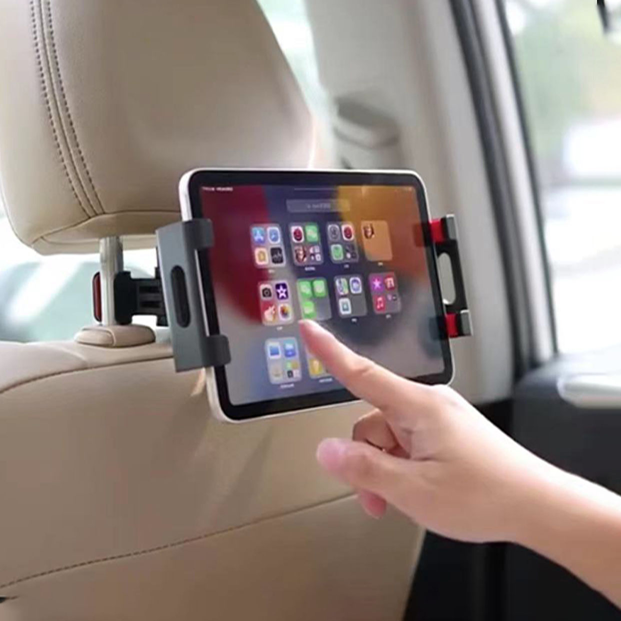 Giá đỡ điện thoại máy tính bảng 2in1 trên ô tô giữ kẹp ghế sau Kids In Back Seats