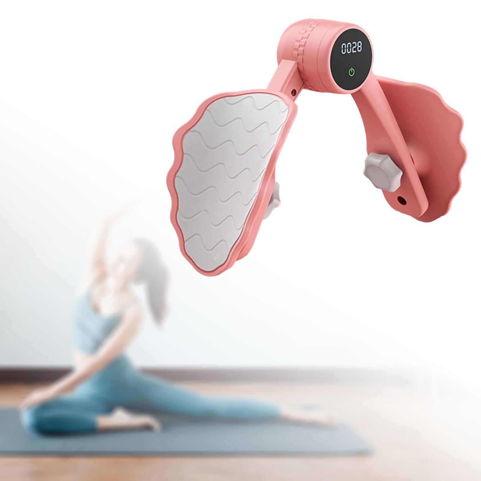 Intelligent Counting  Floor Trainer Leg Press Machine Pink