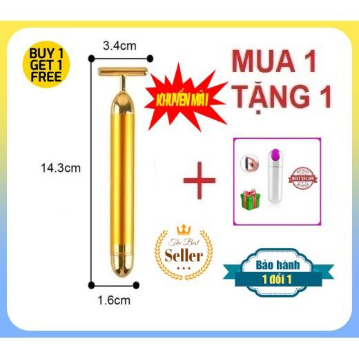 (Mua 1 Tặng 1) Máy Mát Xa Rung Cầm Tay Mát Xa Mát Mạnh Pin Sạc 102 Cao Cấp (Hàng Mới Có Sẵn 100%) FMA1026