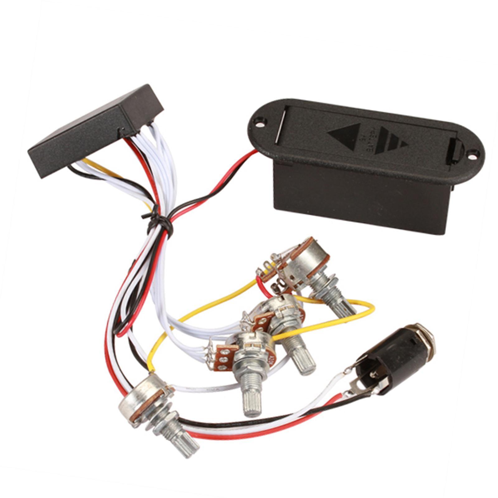 3-Band EQ Preamp Circuit for