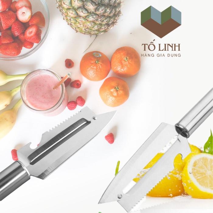 Dao Bào 2 Lưỡi- Khui Nắp Hộp đa năng 5 in 1