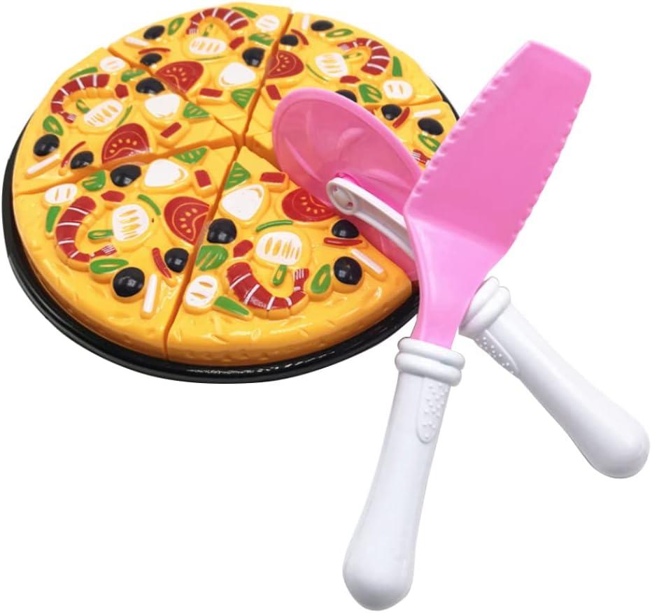 Đồ Chơi Mô Phỏng Pizza Chơi Đồ Ăn Bộ Phụ Kiện Nấu Và Cắt Pizza Đồ Chơi