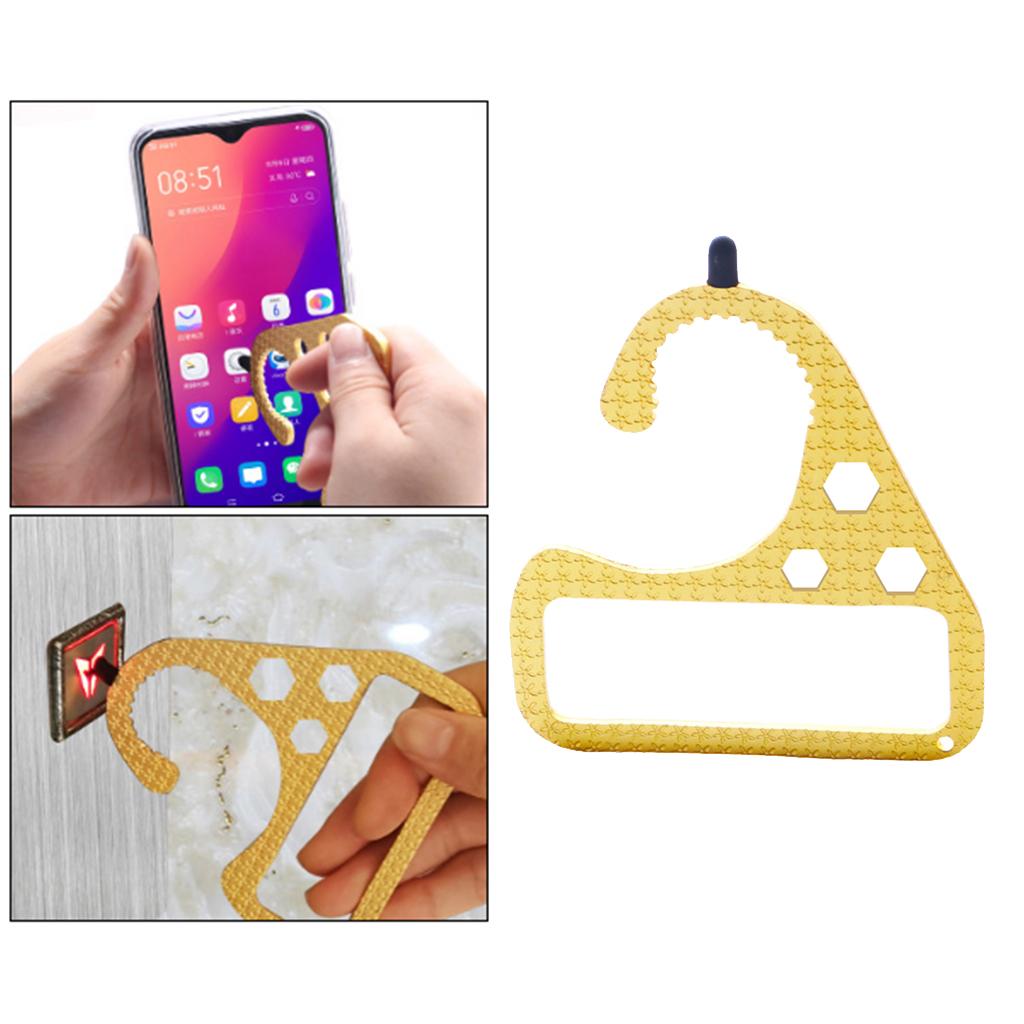 3 Pieces Safe Door Opener Elevator Handle Protection