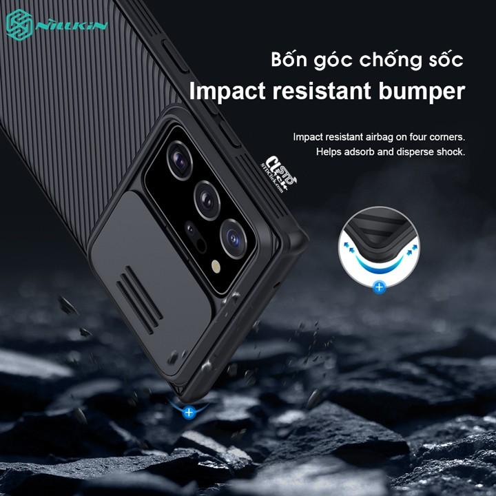 ỐP LƯNG DÀNH CHO ĐIỆN THOẠI SAMSUNG GALAXY NOTE 20 ULTRA NILLKIN CAMSHIELD PRO BẢO VỆ CAMERA
