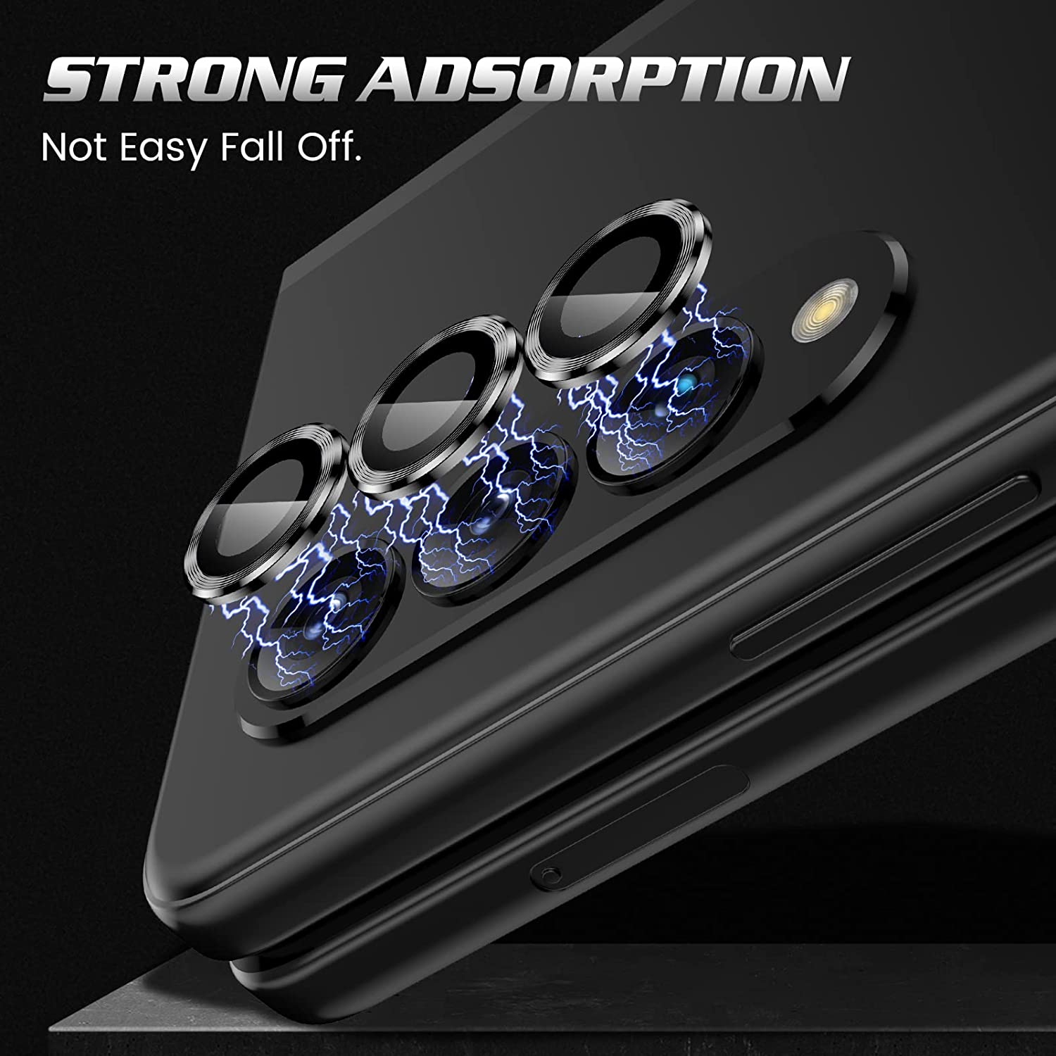 Bộ miếng dán kính cường lực bảo vệ Camera cho Samsung Galaxy Z Fold 4 hiệu HOTCASE Kuzoom Protective Lens mang lại khả năng chụp hình sắc nét full HD - hàng nhập khẩu