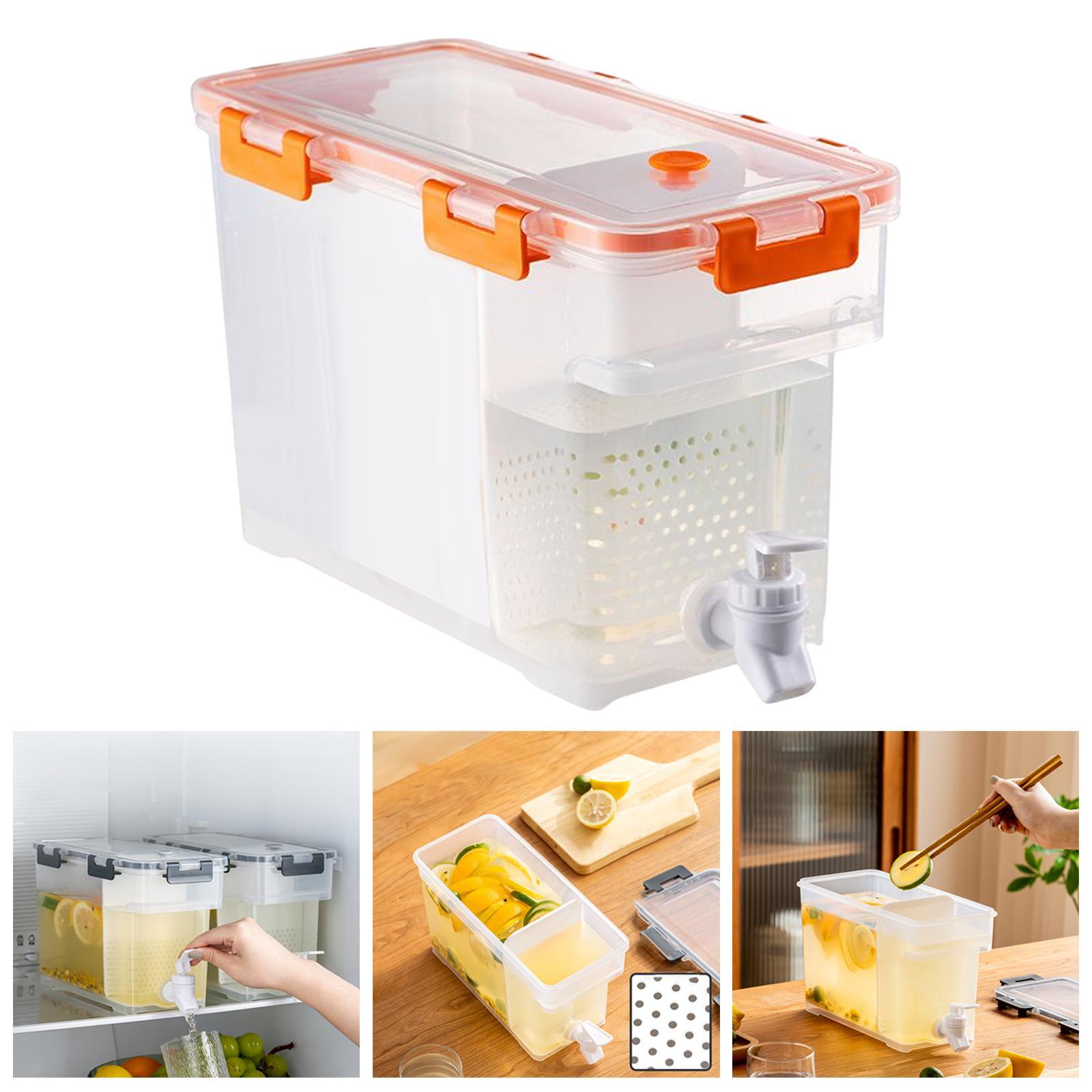 Household Cold Kettle With Faucet Fruit Teapot Water Bucket Water Jug