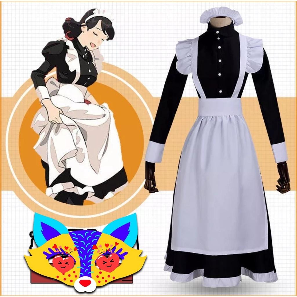 Maid cosplay - Váy hầu gái Lolita kiểu Nhật đáng yêu