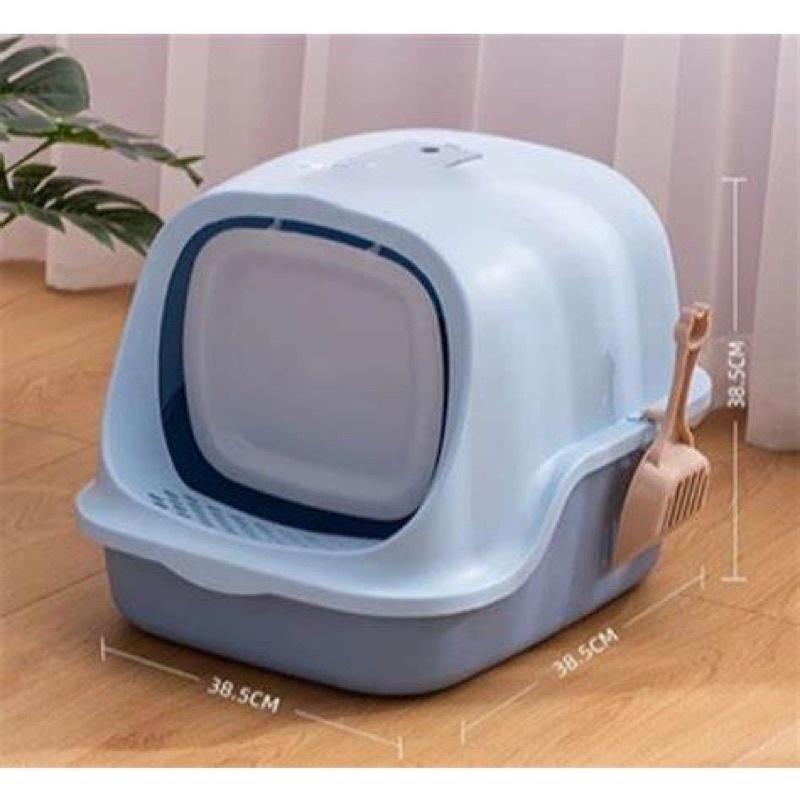 Nhà vệ sinh mèo nắp vỏ sò