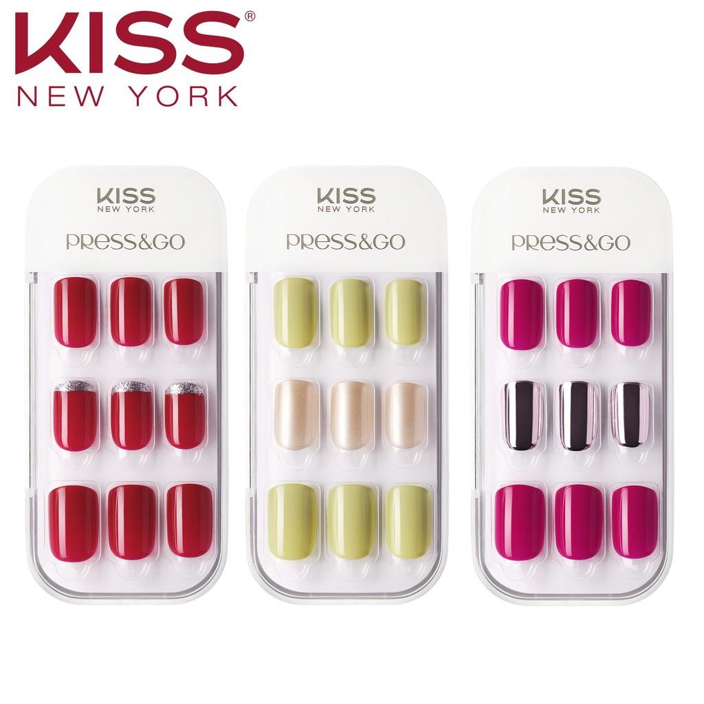 Móng Tay Gel Tự Dán Press &amp; Go Kiss New York Nail Box