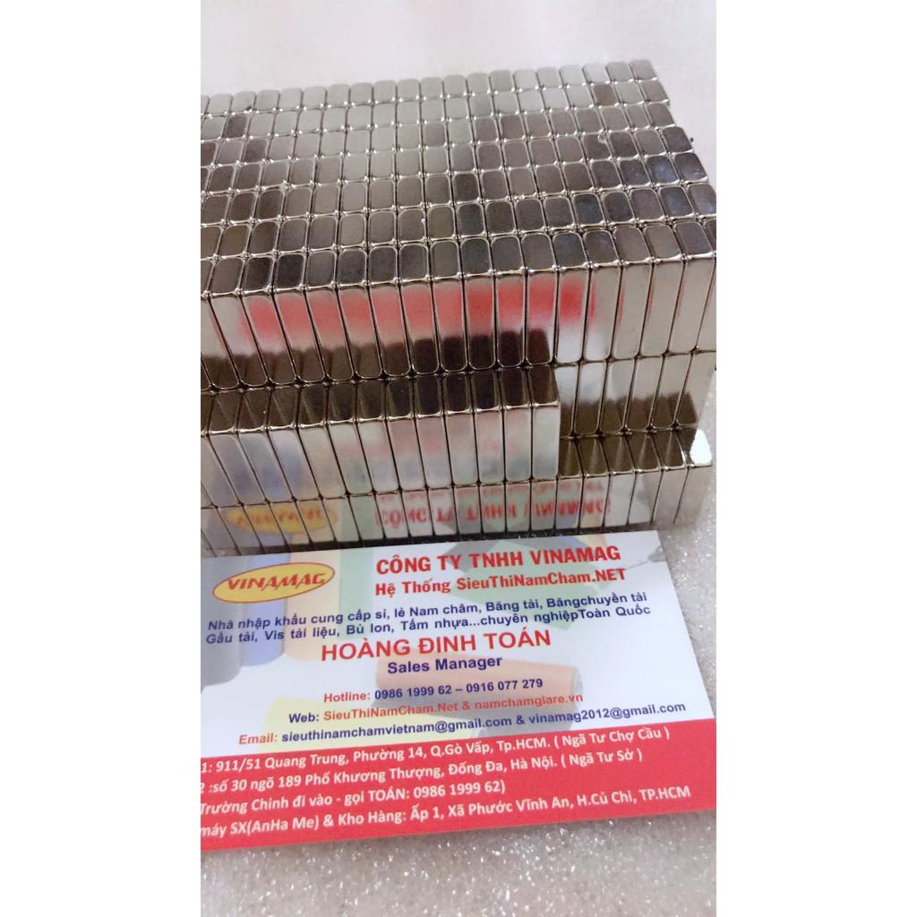 Nam châm trắng đất hiếm 20x10x5mm