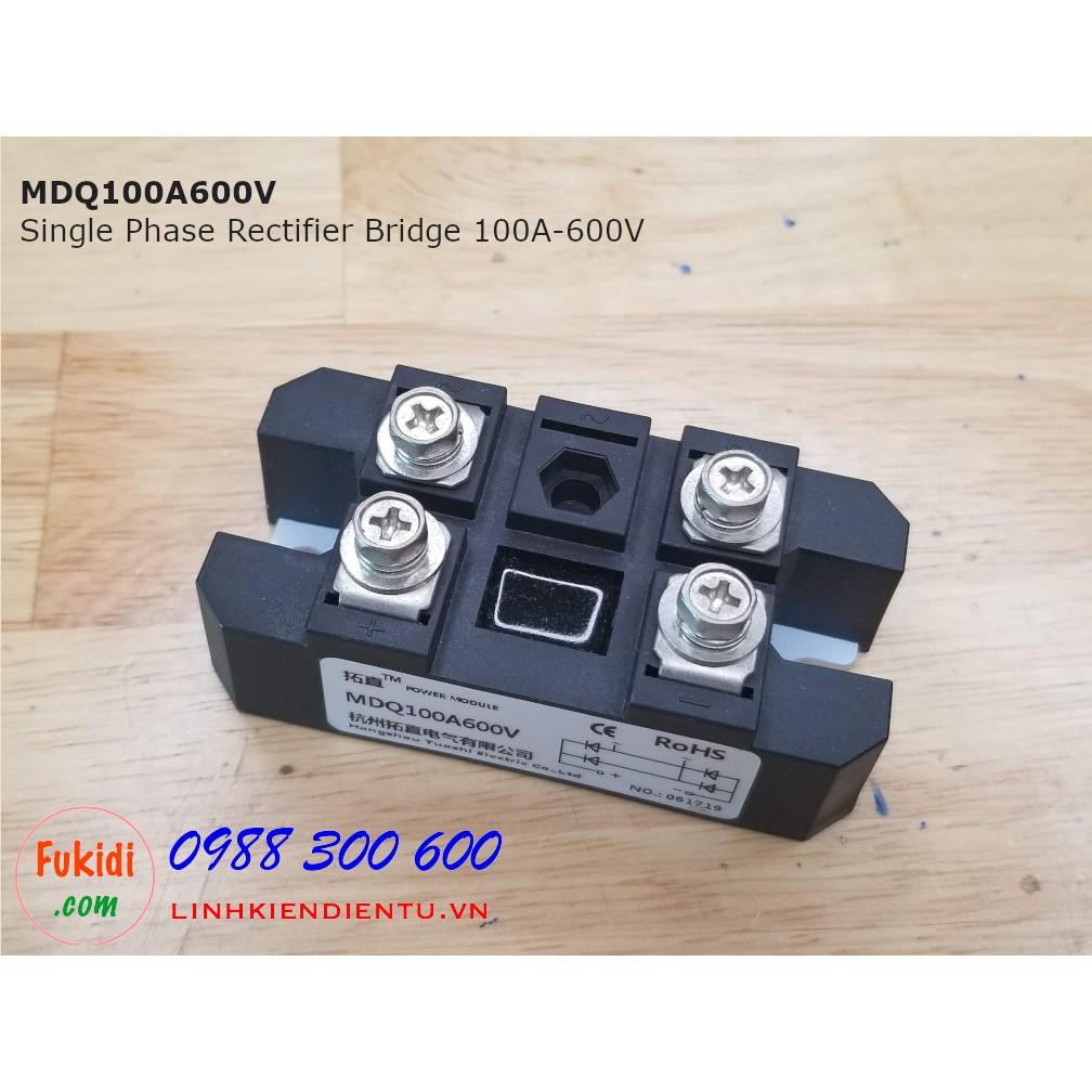 Diode cầu chỉnh lưu một pha 100A 1600V MDQ100A1600V