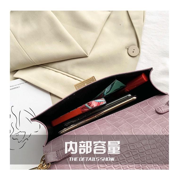 High-Grade Underarm Bag Women's Chain Shoulder Bag Simple All-Match French Stick Small Square Bag
