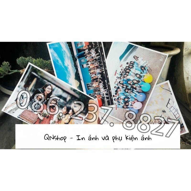25-50 ảnh in theo yêu cầu, có cán chống bay màu, album ản trong suốt