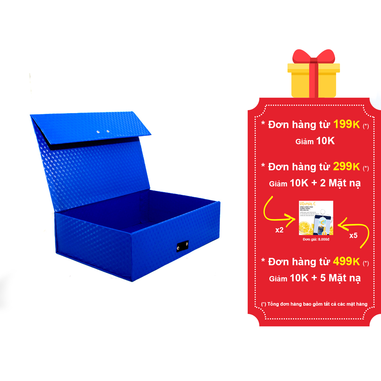 2 cái bìa hộp 10F