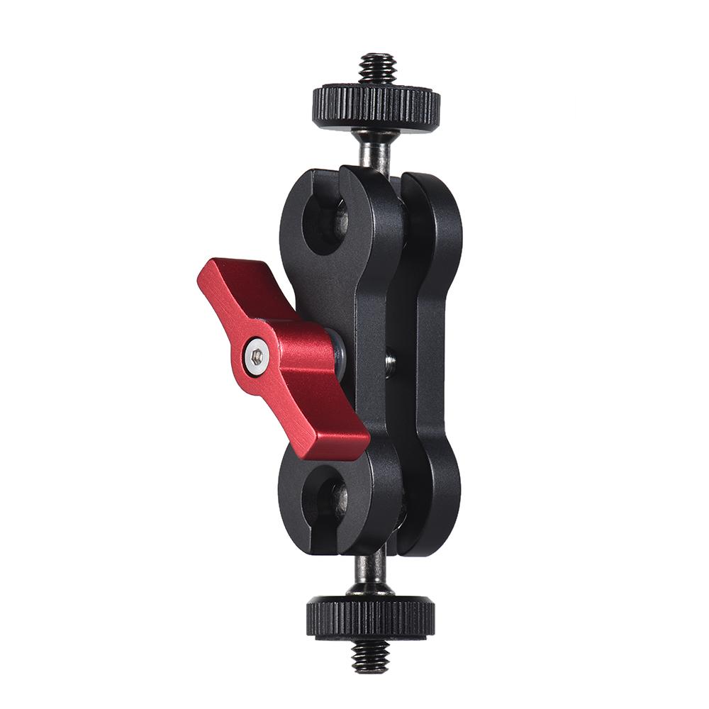 Giá gắn màn hình khớp nối với đầu bi đôi với 1/4 inch