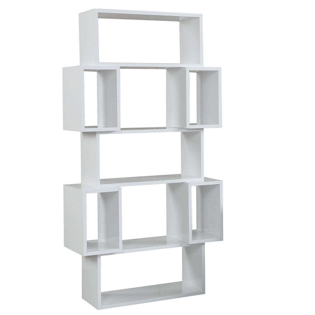 Giá sách bằng gỗ kết cấu chắc chắn SMLIFE Beldo