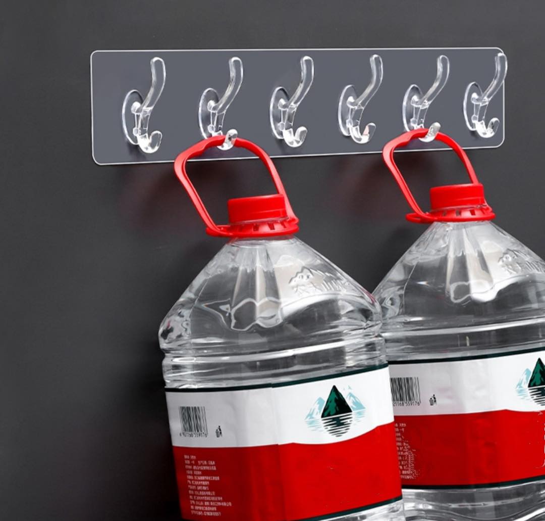 Móc treo quần áo đa năng dán tường siêu dính