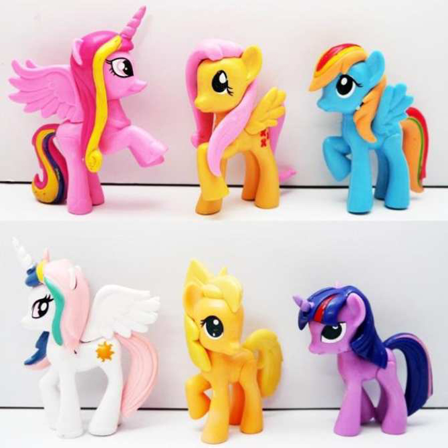 Bộ 12 ngựa Pony loại cao 6-7cm