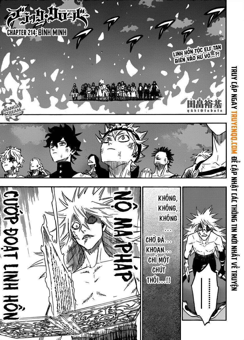black clover - pháp sư không phép thuật chapter 214 2