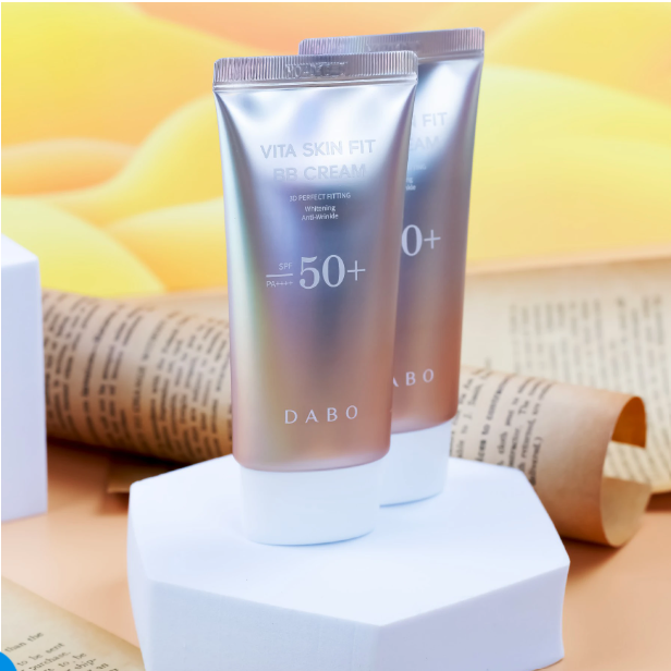 Kem Nền BB Chống Nắng Trang Điểm 3D - DABO Vita Skin Fit B.B Cream 50ml siêu mềm mịn, cấp ẩm, bảo vệ da