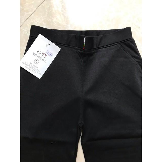 Quần legging nữ umi hàn - Quần tregging cạp cao